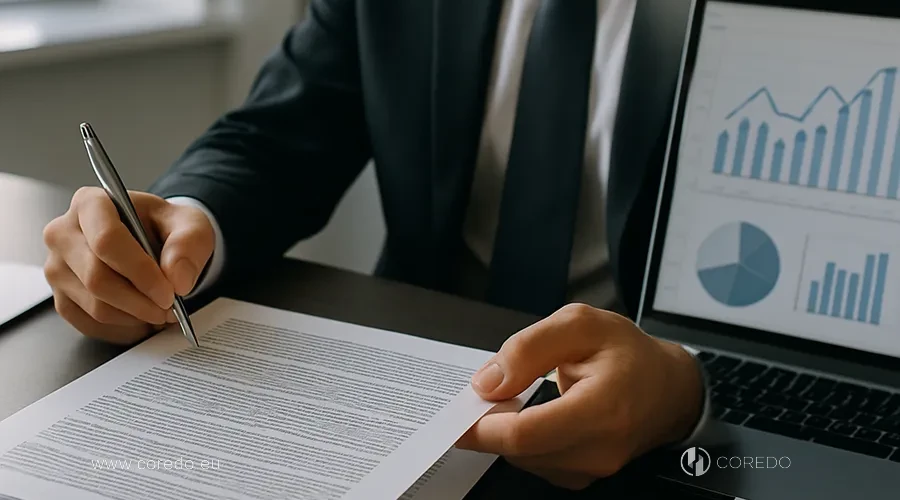 Illustration for the section 'Step-by-step algorithm: how to obtain EU bank approval with a Legal Opinion' in the article 'How a Legal Opinion affects a bank's decision in the EU'