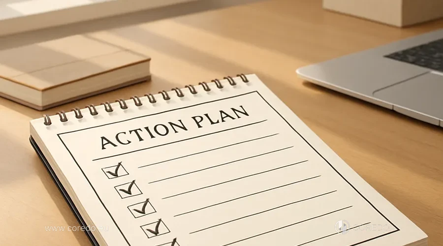 Ilustrace k oddílu «Krok za krokem plán akcí pro podnikatele» v článku «Bezdaná společnost v Estonsku — mýtus nebo realita»