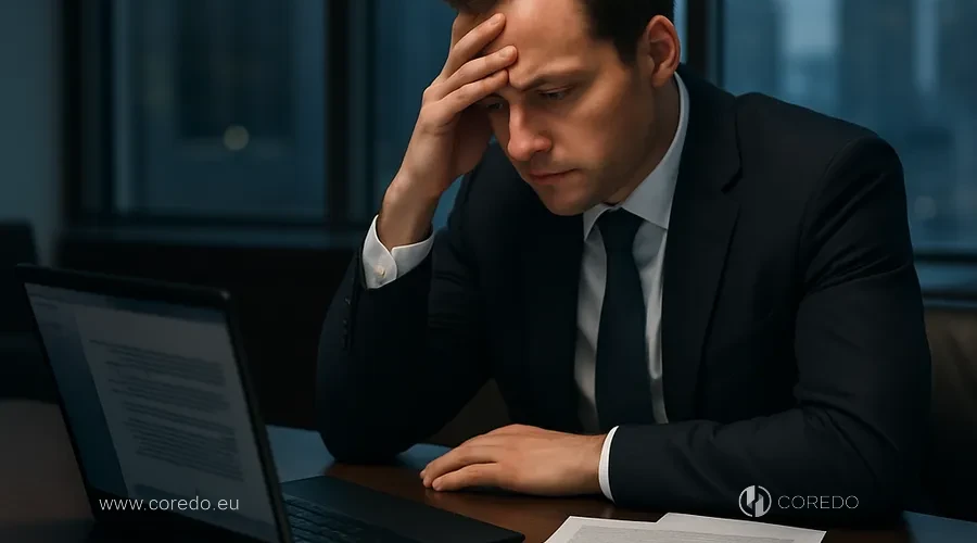 Иллюстрация к разделу «Последствия плохого Legal Opinion для бизнеса» у статті «Почему слабый Legal Opinion убивает банковский onboarding»