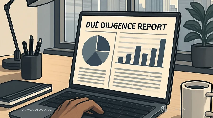 Ilustrace k oddílu „Red Flag Due Diligence: jak provést krok za krokem“ v článku „Red flags pro regulátory v EU – co vyvolává mimořádné kontroly podniků“