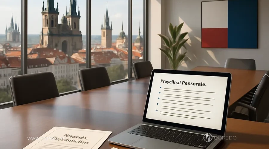 Иллюстрация к разделу «Регистрация инвестиционной компании в Чехии 2026» у статті «Инвестиционная компания в Чехии - процедура регистрации в 2026»