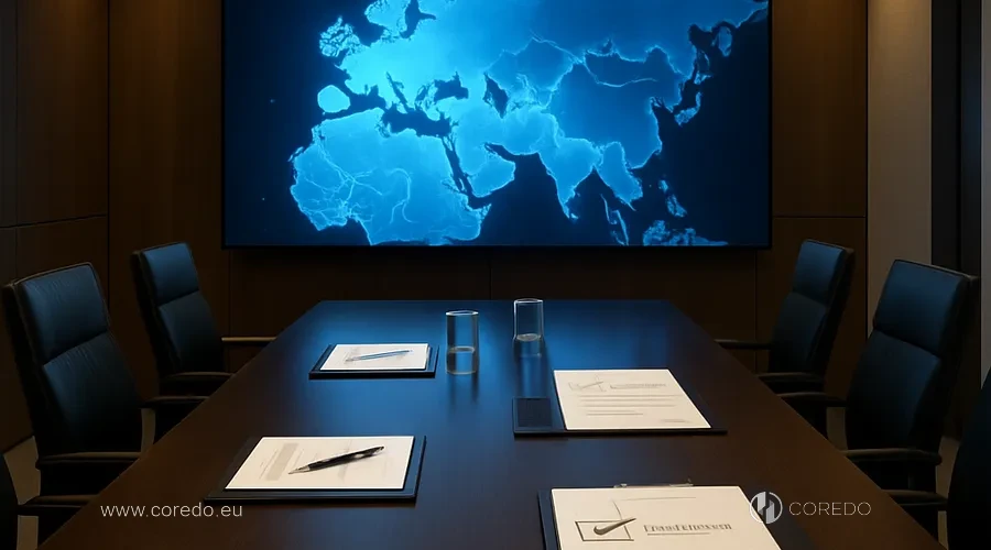 Иллюстрация к разделу «Регистрация IT-компании в Европе и Азии: процесс и особенности» у статті «Как выбрать юрисдикцию для IT-компании в 2026 году»