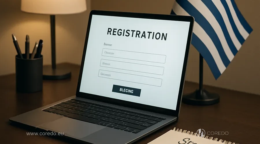 Ilustrace k oddílu „Registrace společnosti v Řecku: krok za krokem” v článku „Registrace společnosti v Řecku - právní kroky”