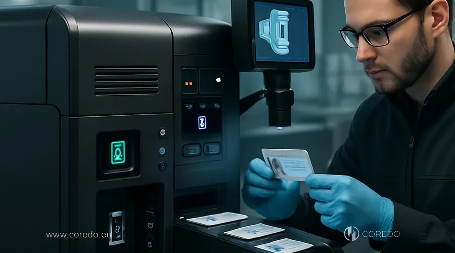 Иллюстрация к разделу «Технологические требования и стандарты безопасности при эмиссии карт» у статті «Эмиссия карт- требования от регуляторов ЕС в 2025-2026»