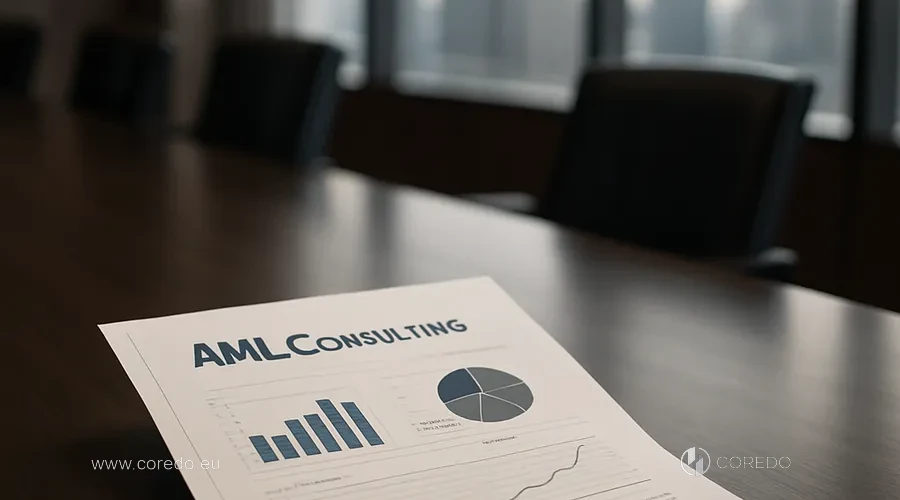 Illustration for the section «AML consulting: what it is and why it's needed» in the article «How to reduce regulatory risks before attracting investments»