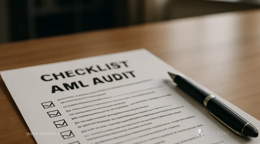 Иллюстрация к разделу «Чеклист внутреннего AML аудита» у статті «Внутренний vs внешний AML audit- что выбирают в ЕС»