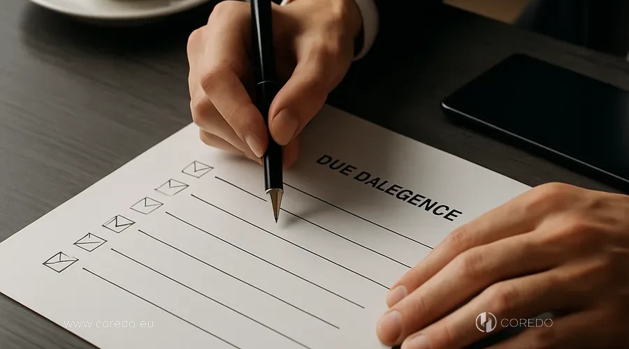 Иллюстрация к разделу «Чек-лист due diligence шаг за шагом» у статті «Checklist- что проверить перед покупкой готовой компании»