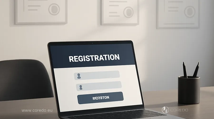 Иллюстрация к разделу «Кейсы COREDO: регистрация и лицензии» у статті «Внутренний vs внешний AML audit- что выбирают в ЕС»