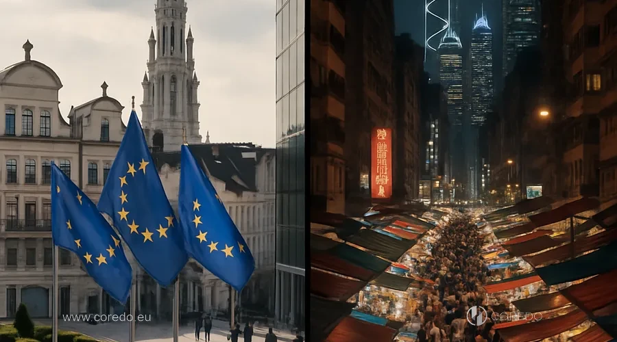 Иллюстрация к разделу «Различия между ЕС и Азией» у статті «AML для международных инвестиционных структур»