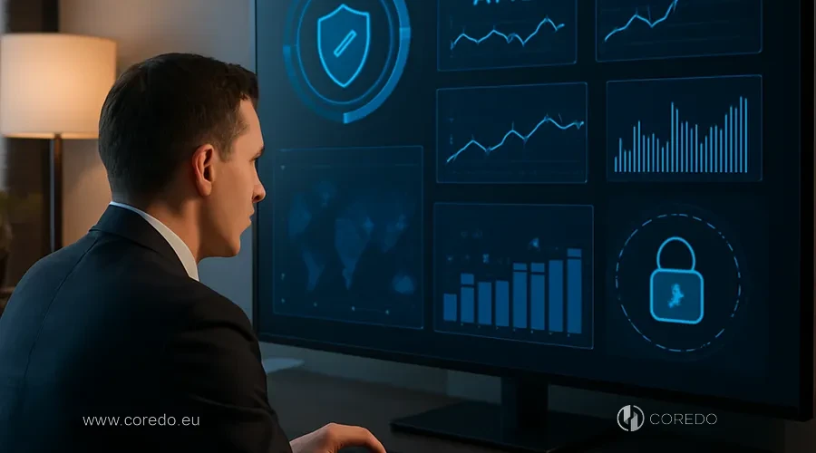 Illustration for the section «AML/CFT and compliance: a system trusted by banks and regulators» in the article «EMI license in the EU: how to choose a country with the lowest regulatory risks»