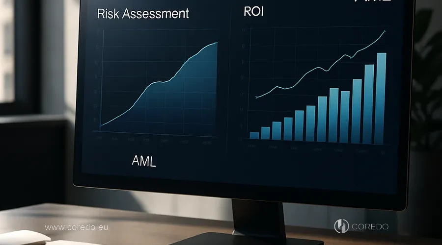 Иллюстрация к разделу «AML-системы: риски и ROI» у статті «AML требования к инвестиционным компаниям в Литве»
