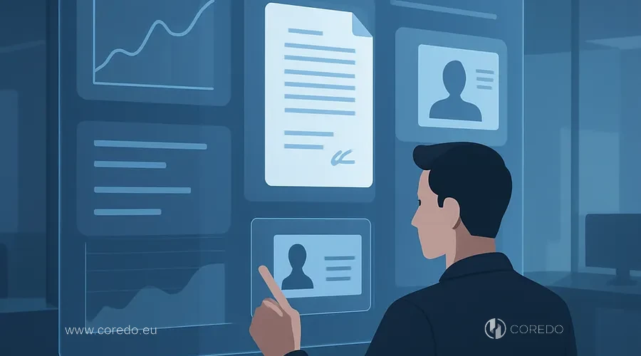 Illustration for the section 'EDD for legal entities and individuals' in the article 'Client check Enhanced Due Diligence – process and stages'