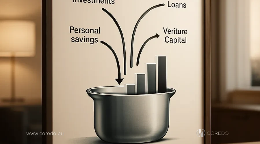 Иллюстрация к разделу «Источники происхождения капитала» у статті «Source of Funds vs Source of Wealth - практические кейсы»