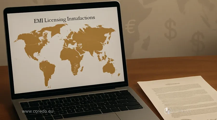 Иллюстрация к разделу «Юрисдикции для EMI лицензии: где и для кого» у статті «EMI‑лицензия в ЕС – в какой стране ниже регуляторные риски»