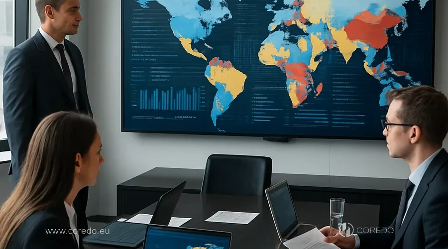 Иллюстрация к разделу «Как банки оценивают юрисдикцию при AML аудите» у статті «AML аудит подготовка компании за 30 дней»