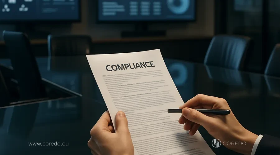 Иллюстрация к разделу «Комплаенс: люди, процессы, аутсорсинг» у статті «Платежные потоки и AML-риски в high-risk бизнесах»