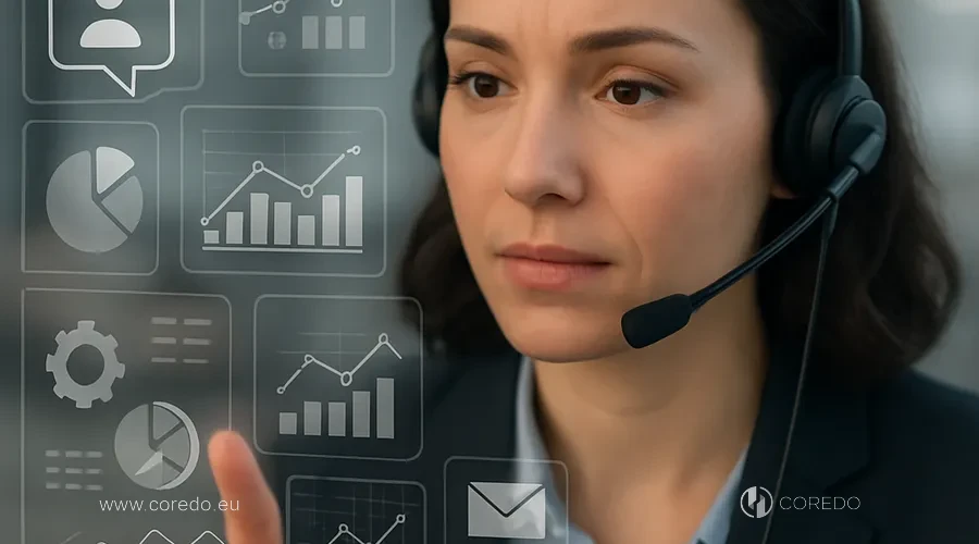 Ilustrace k oddílu «Komplexní podpora klientů COREDO» v článku «AML audit při změně beneficienta – co kontrolují banky»