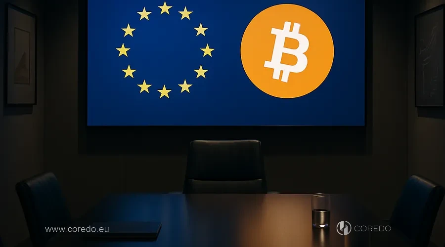 Иллюстрация к разделу «MiCA: регулирование криптовалют в ЕС» у статті «Crypto custody в ЕС - регуляторные требования и лицензирование»