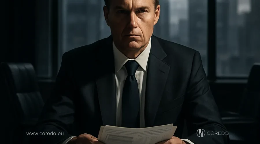 Illustration for the section «Why the director is in the crosshairs» in the article «Director and AML responsibility - personal risks in 2026»