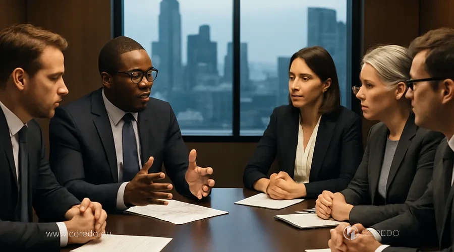 Illustration for the section 'Cooperation with banks and regulators' in the article 'Director and AML responsibility - personal risks in 2026'