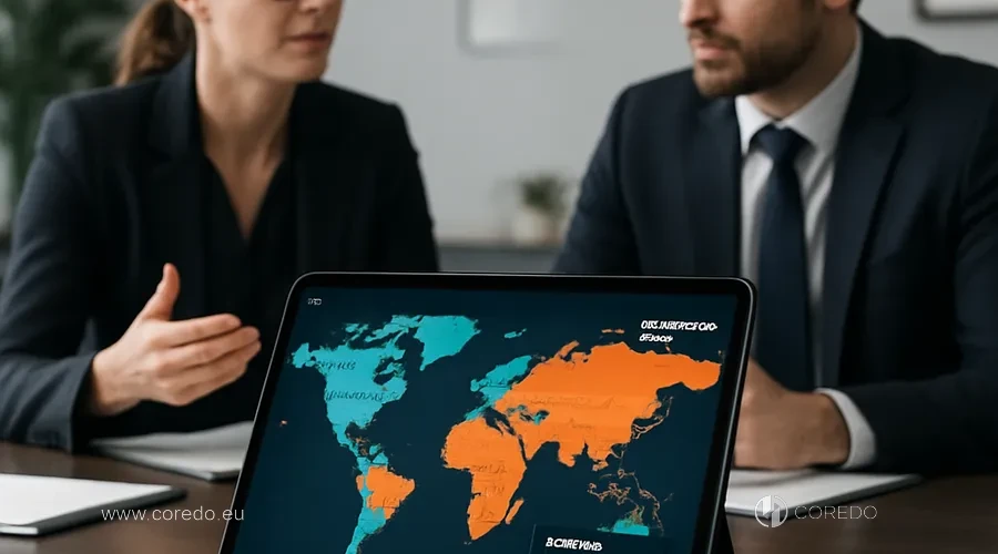 Illustration for the section «Cross-border KYC risk management» in the article «KYC policy for international groups - unified standard or local adaptation»