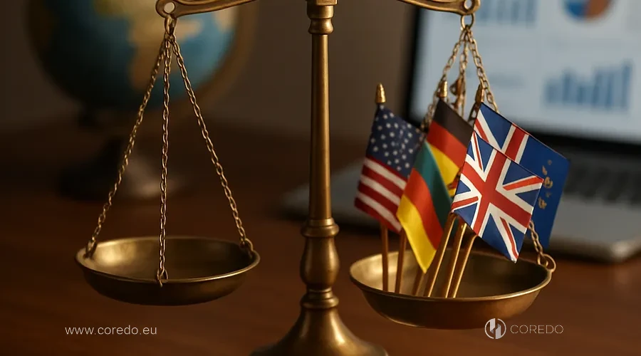 Ilustrace k oddílu «Výběr jurisdikce pro podnikání» v článku «AML v EU 2026 – regulační trendy»