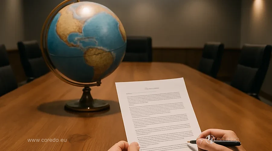 Иллюстрация к разделу «Выбор юрисдикции и регистрация юрлица» у статті «Криптобизнес и correspondent banking - где возникают блокировки»