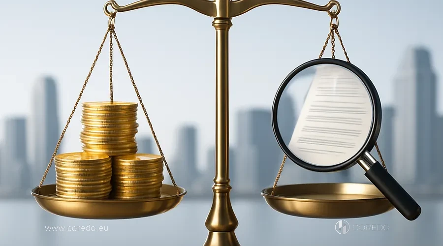 Иллюстрация к разделу «Выбор юрисдикции: налоги и комплаенс» у статті «AML audit в Литве- фокус регулятора и банков»