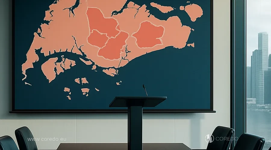 Ilustrace k části «Co je VCC a proč Singapur?» v článku «Variable Capital Company v Singapuru – struktura pro hedge fondy 2026»