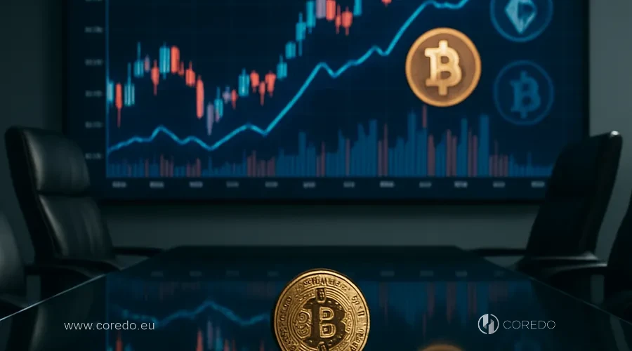 Иллюстрация к разделу «IRC для холдингов с криптовалютой» у статті «Налогообложение крипто-холдингов в Португалии 2026»