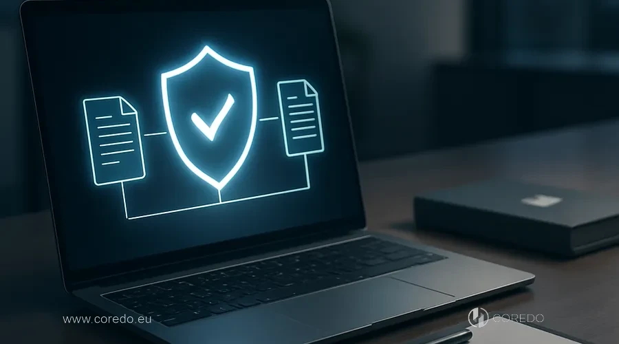 Illustration for the section 'AML/KYC Compliance and Data Protection' in the article 'Tokenized Funds – funds with tokens instead of shares'