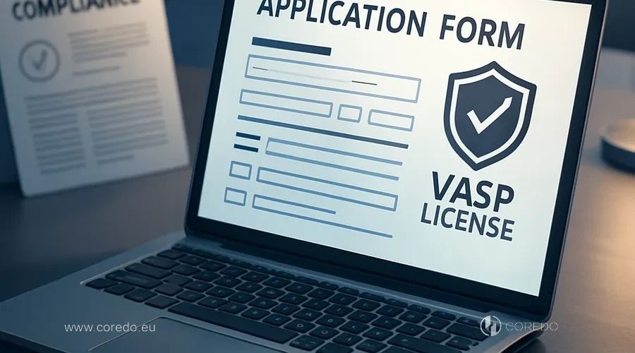 Illustration for the section “VASP License 2026: from application to go‑live” in the article “Seychelles vs Mauritius VASP License 2026”