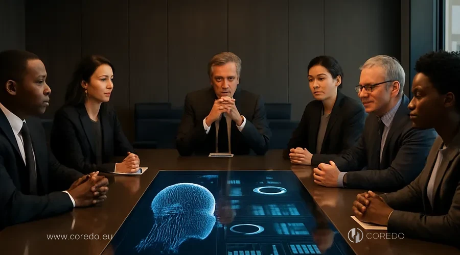 Иллюстрация к разделу «Почему совет директоров отвечает за ИИ?» у статті «Liability for AI – кто отвечает за ошибки ИИ»