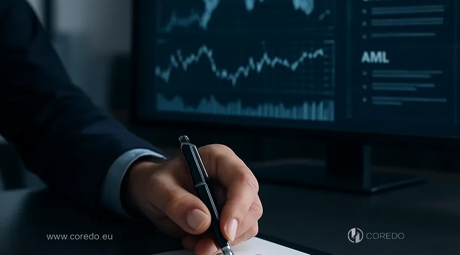 Illustration for the section «Registration abroad: sanctions and AML» in the article «Sanctions screening – how to avoid false positives»