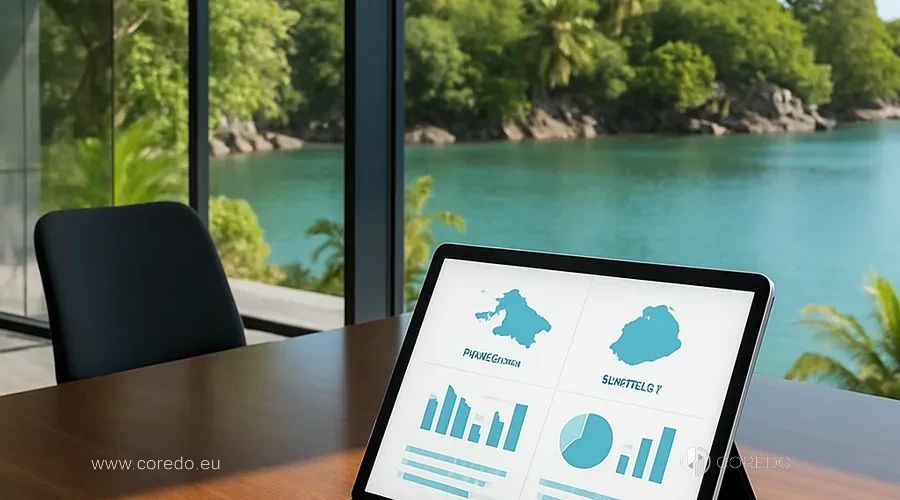 Illustration for the section 'Comparison of Seychelles and Mauritius for VASP' in the article 'Seychelles vs Mauritius VASP license 2026'