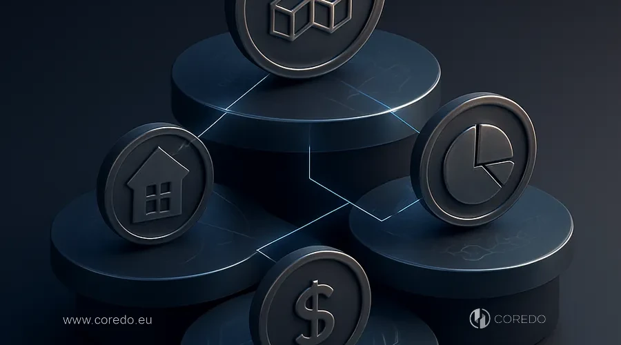 Illustration for the section «Structure of a tokenized fund» in the article «Tokenized Funds – funds with tokens instead of units»