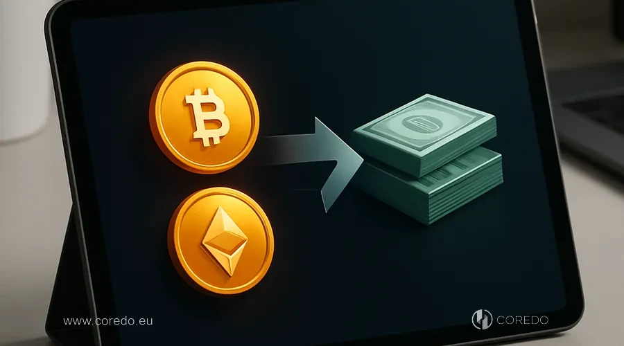 Иллюстрация к разделу «Зачем бизнесу крипто‑фиатный шлюз» у статті «Крипто-фиатные шлюзы – как объединить в приложении»