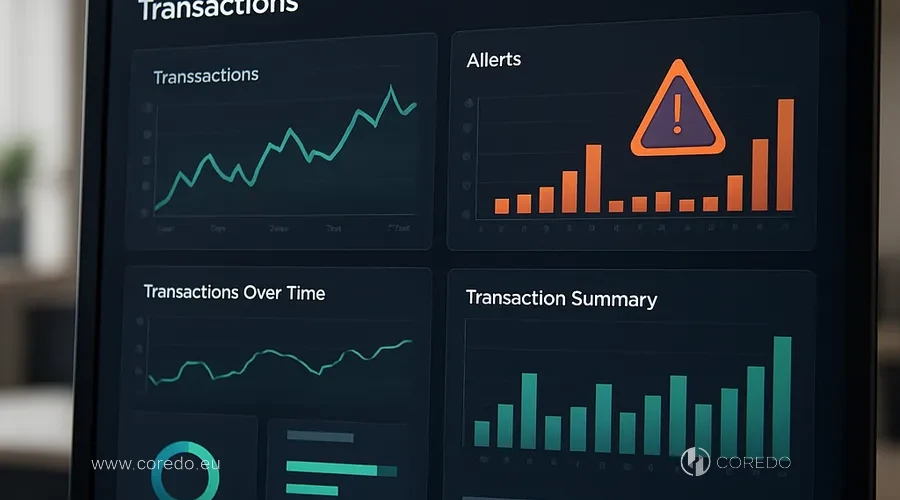 Иллюстрация к разделу «Зачем бизнесу мониторинг транзакций» у статті «Банковские проверки транзакций в реальном времени - что отслеживается»