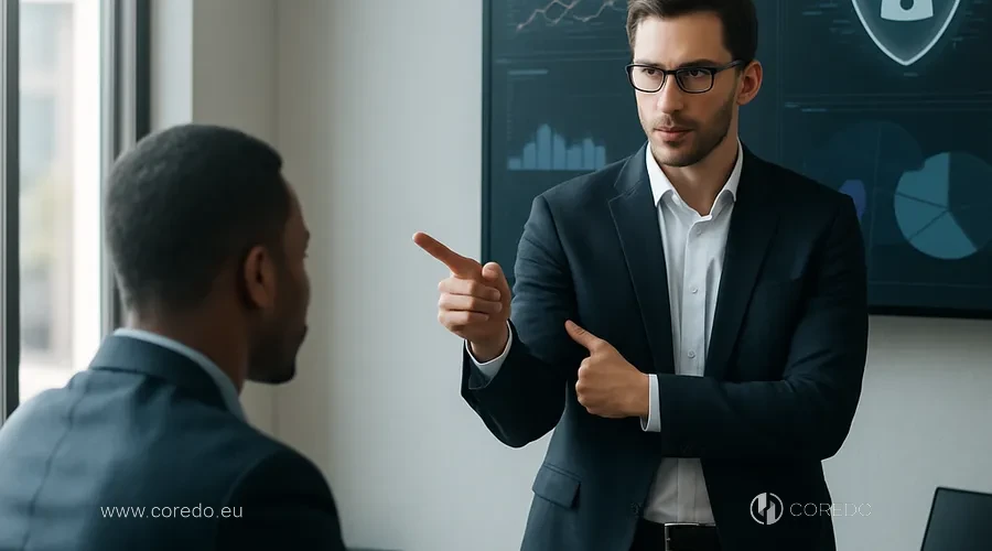 Ilustrace k oddílu «Proč fintech potřebuje program whistleblowing» v článku «Whistleblowing v fintechu – jak zavést systém podání podle směrnic EU»