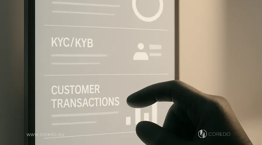 Иллюстрация к разделу «AML/CTF и KYC/KYB для PSP» у статті «Классификация платежных услуг в ЕС- как описать бизнес- чтобы вас поняли»