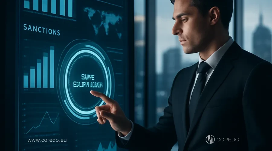 Иллюстрация к разделу «Архитектура санкционного скрининга» у статті ««False positives» в санкциях- как снижать ложные срабатывания законно»