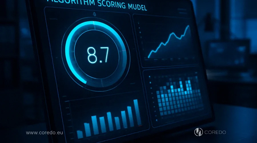 Illustration for the section 'Automation of scoring algorithms' in the article 'Customer risk matrix - logic template and common pitfalls'