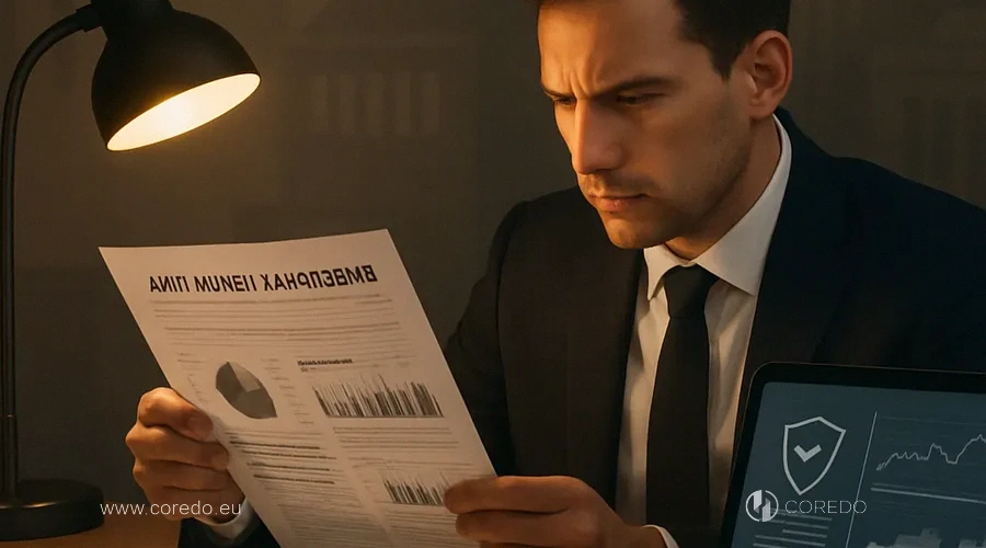 Иллюстрация к разделу «Что проверяют при AML-аудите и оценке» у статті «AML-аудит в группе компаний- как унифицировать подход без ошибок локализации»