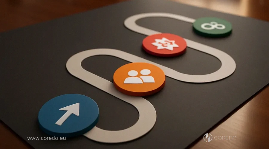 Иллюстрация к разделу «Дорожная карта унификации» у статті «AML-аудит в группе компаний- как унифицировать подход без ошибок локализации»