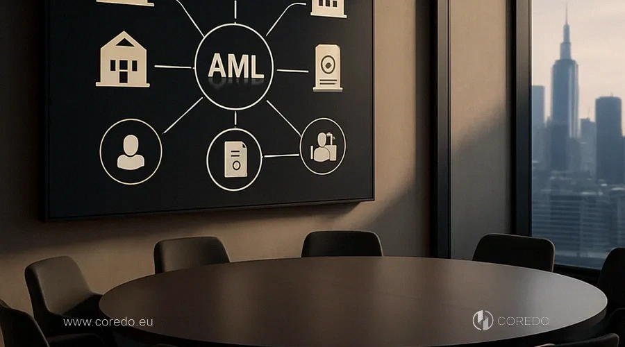 Иллюстрация к разделу «Единый AML-каркас для группы компаний» у статті «AML-аудит в группе компаний- как унифицировать подход без ошибок локализации»