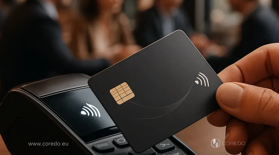 Иллюстрация к разделу «Эквайринг, карты и партнерства» у статті «Классификация платежных услуг в ЕС- как описать бизнес- чтобы вас поняли»