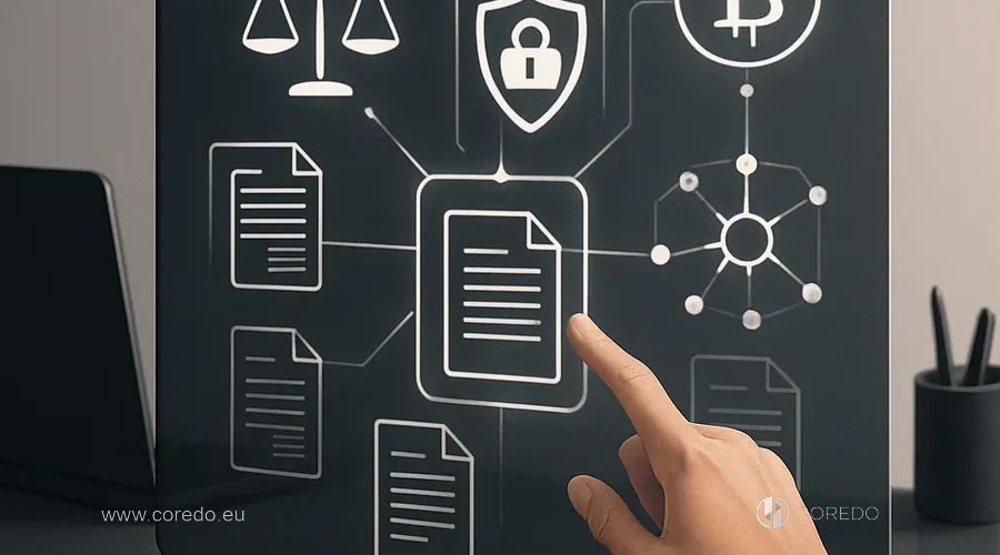 Ilustrace k sekci «FATF, AMLD5/6, MiCA, EBA, GDPR, eIDAS» v článku «Rizika „mixingu“ a privacy-nástrojů — jak vybudovat compliance-přístup»