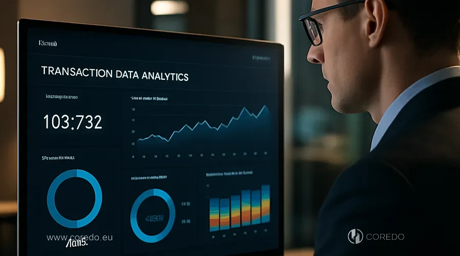 Ilustrace k oddílu «Integrace s AML a monitoring transakcí» v článku «Travel Rule — jak se připravit fintechu a kryptoprojektu v roce 2026»