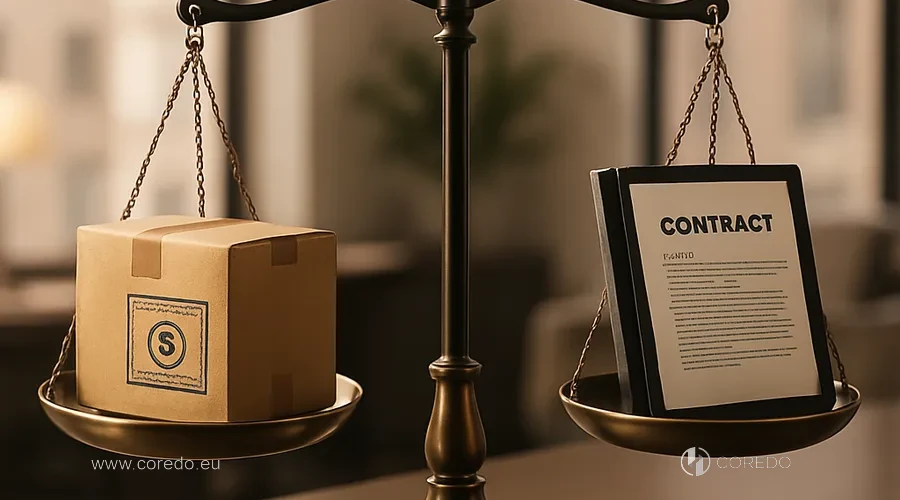 Иллюстрация к разделу «Merchant of Record или агентская модель» у статті «Merchant of Record vs агентская модель- юридические последствия для налогов и AML»