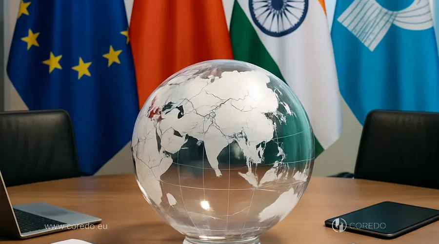 Illustration for the section 'International framework: EU, Asia, CIS' in the article 'Smart contracts in the legal field – a legal agreement'